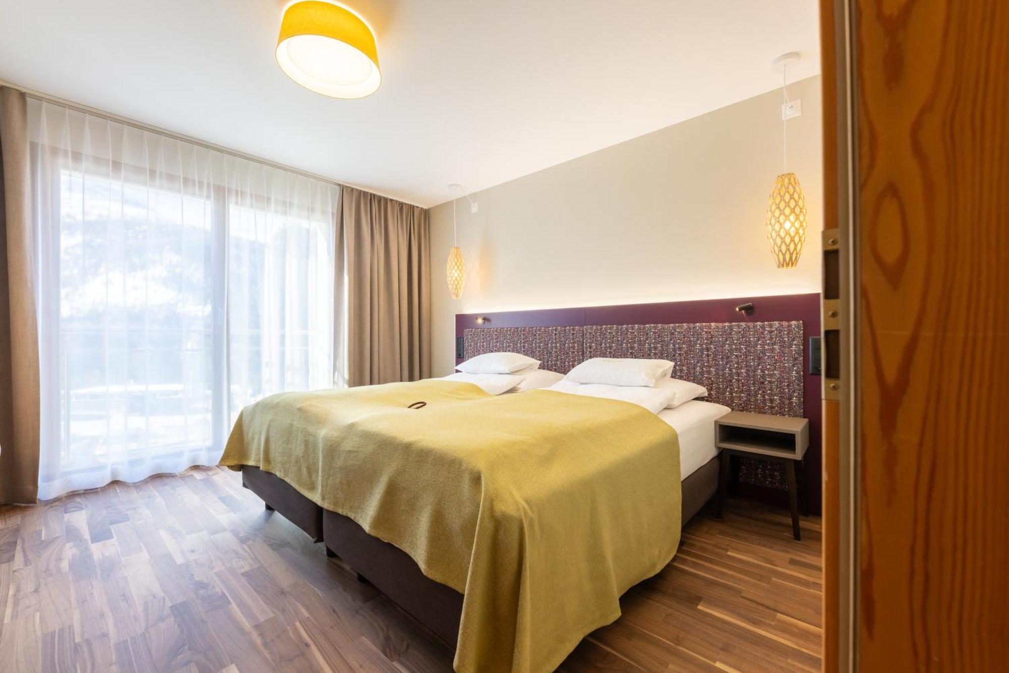 Hotel Allegra 3 Stern Superior Понтрезина Экстерьер фото