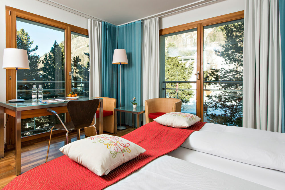 Hotel Allegra 3 Stern Superior Понтрезина Экстерьер фото